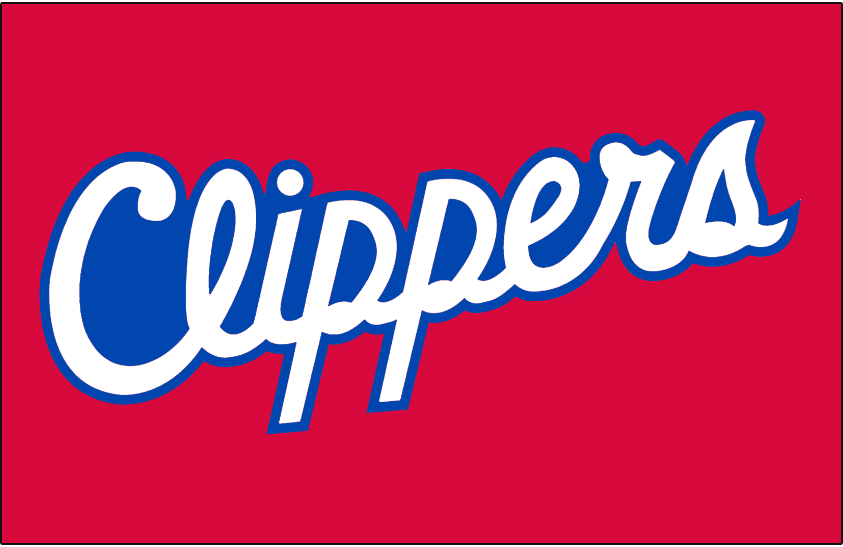 Los Angeles Clippers 1989-2010 Jersey Logo fabric transfer